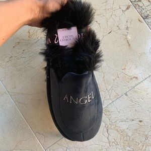 Victoria’s Secret black slippers